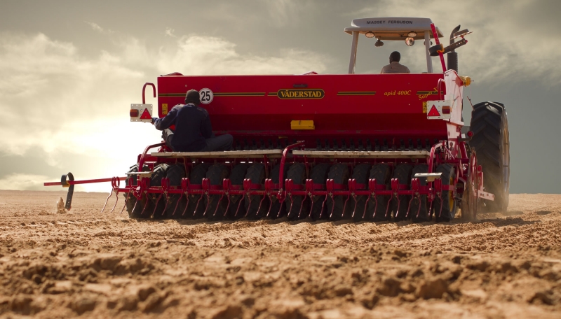 Rapid seed drill